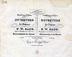 Ossian, Niels W. Gade